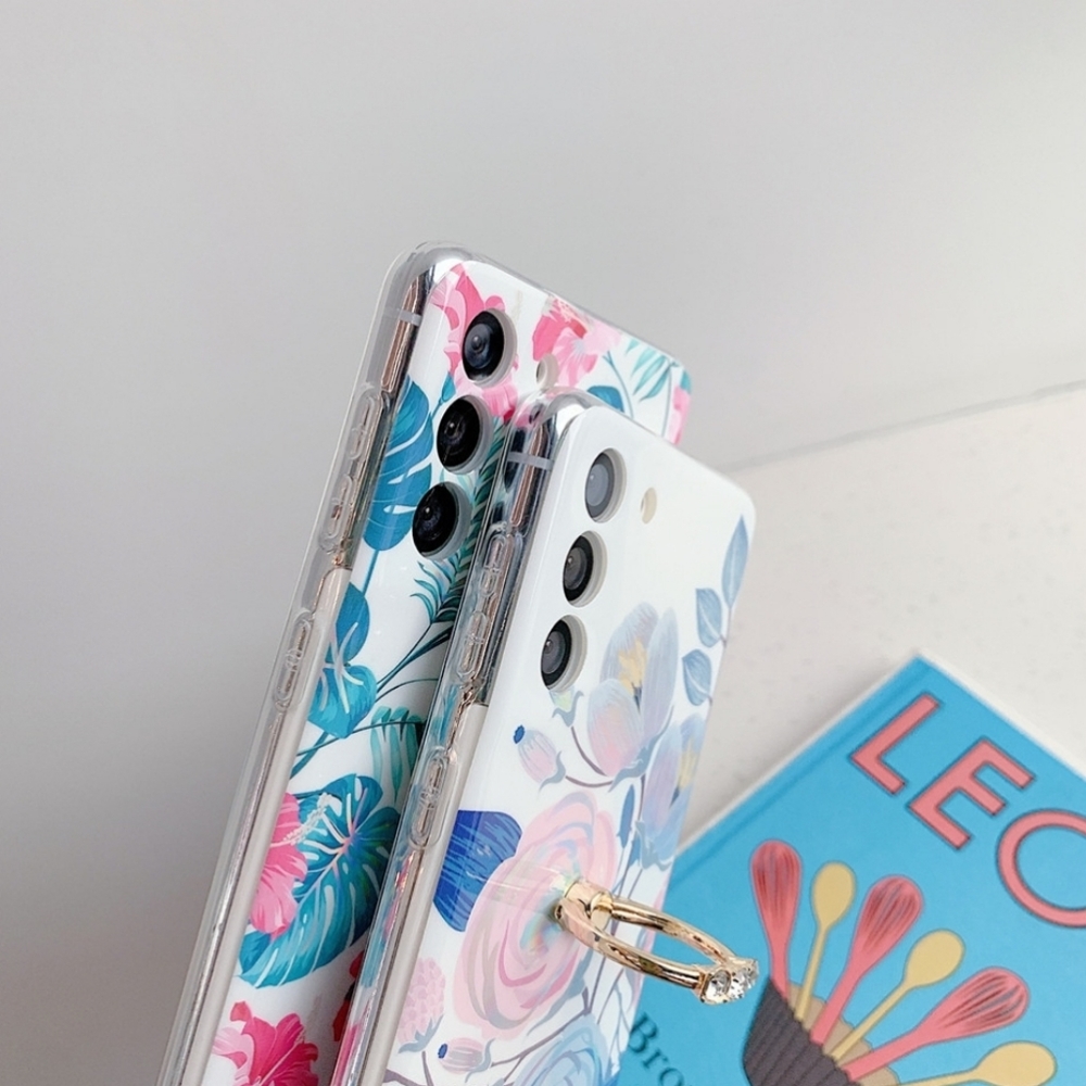 Floral case Samsung Galaxy S21 Galaxy S21 Plus Galaxy S21 Ultra Note 20 Ultra - Picture 3 of 5